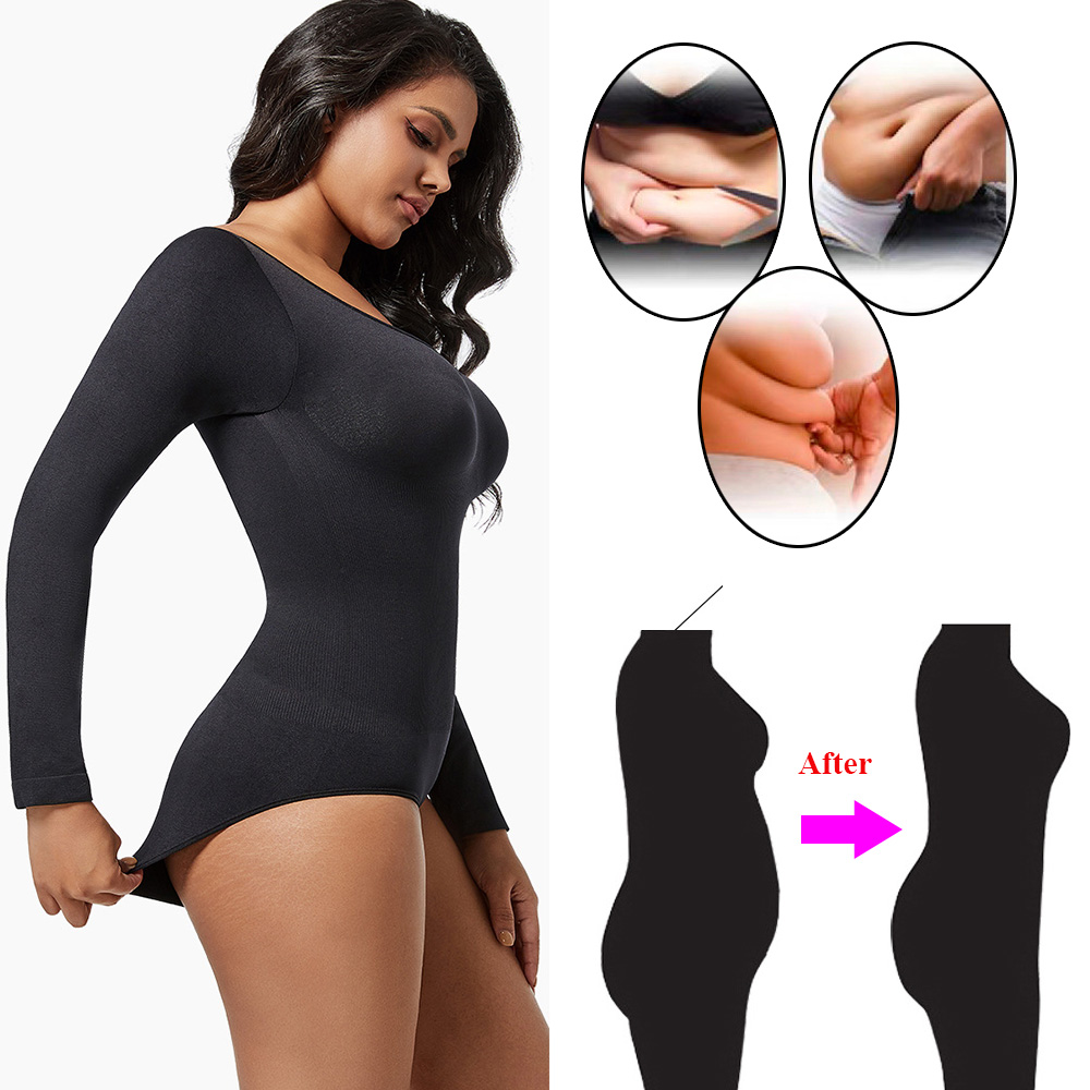 Women One-piece Shapewear Body - Shapewear Bodysuit Firm 评论和价格