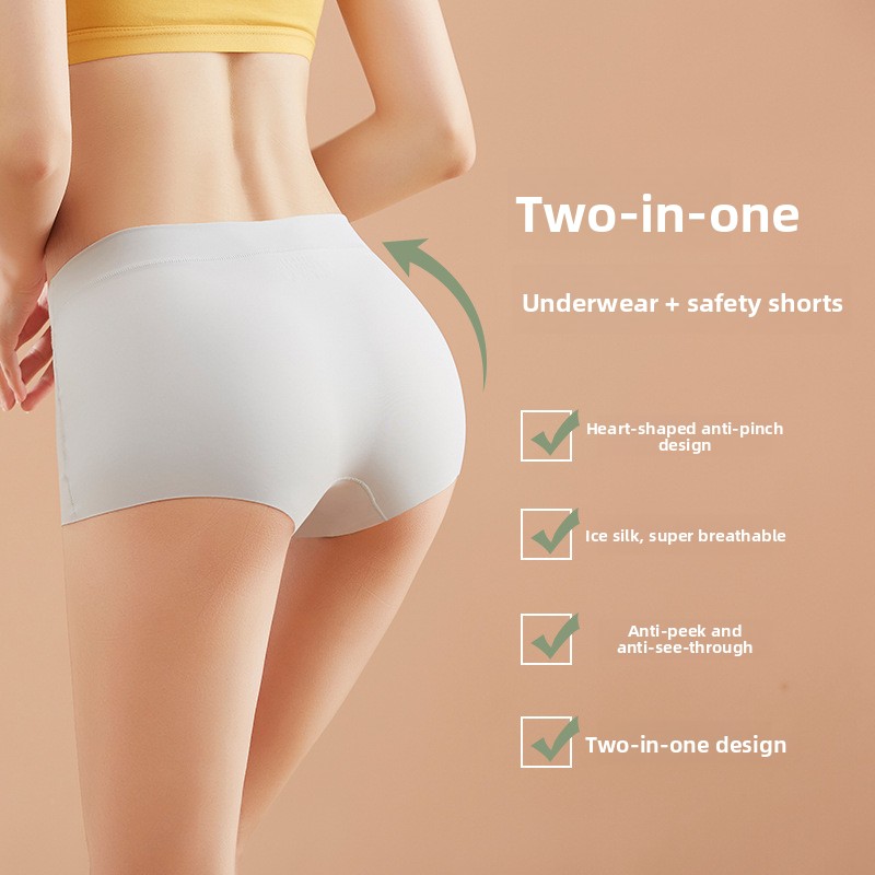 Women's 2-in-1 Seamless Boysho - Boyshort Underwear 评论和价格